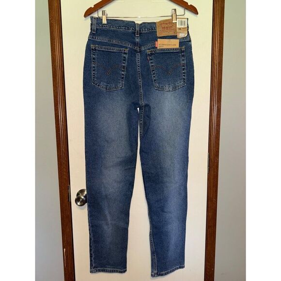 NWT Vintage 2001 Levi’s 512 Stretch Slim Fit Tapered Leg Jeans Size 10 - Picture 5 of 12